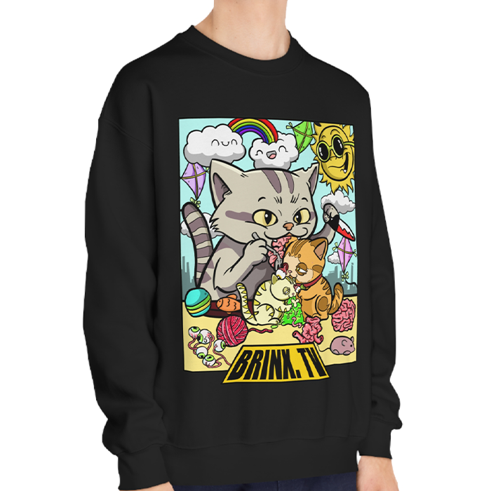 Kites & Kitten Crewneck