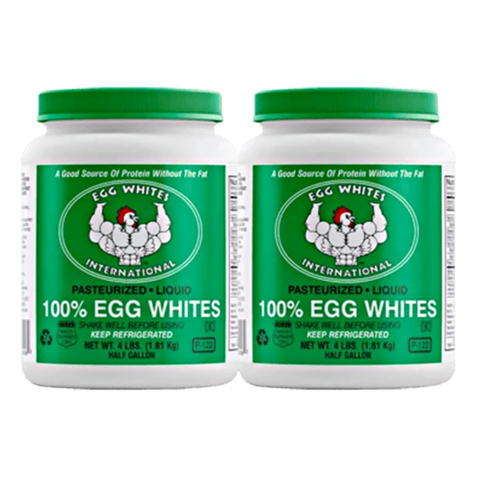 2 Half Gallons - Egg Whites