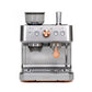 Café™ BELLISSIMO Semi Automatic Espresso Machine + Frother steel silver