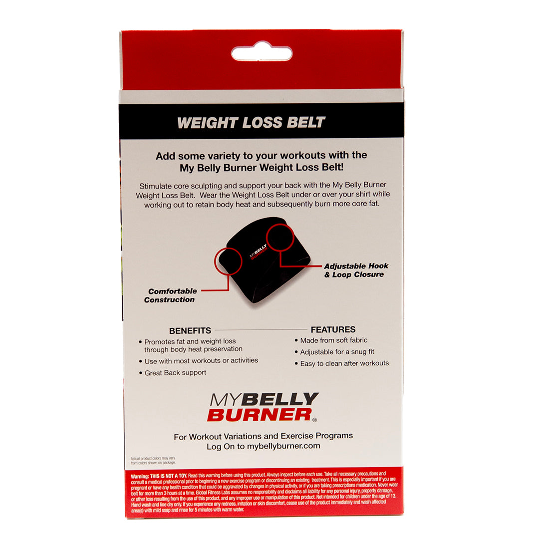 My Belly Burner Belt - Black