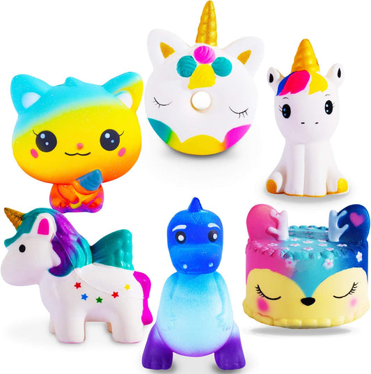Unicorn Squishies Toy Set