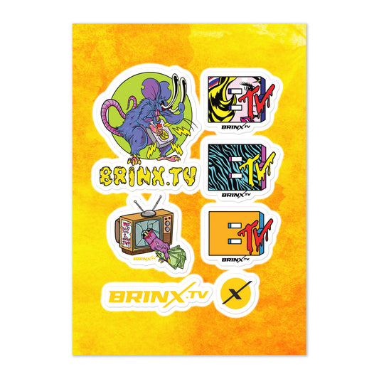 BRINX.TV Sticker sheet