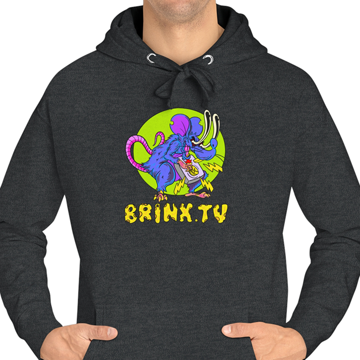 BRINX.TV RAT ON CRAXT-SHIRT