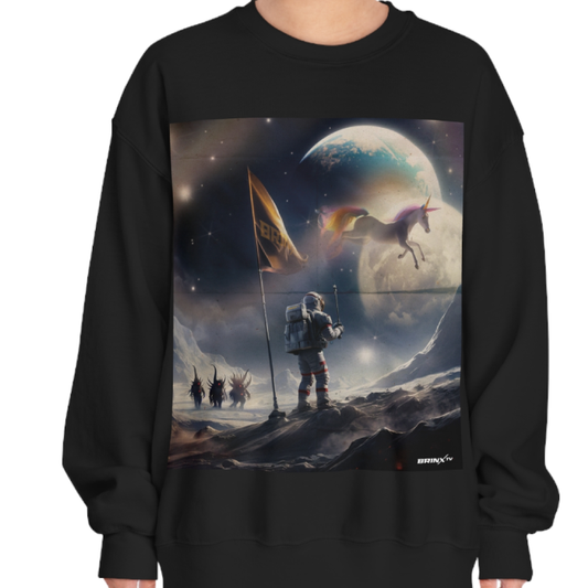 BTV in space Sweatshirt