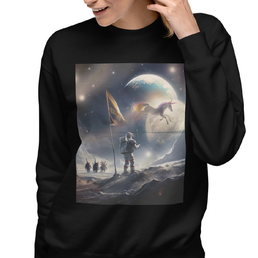 BTV in space Sweatshirt