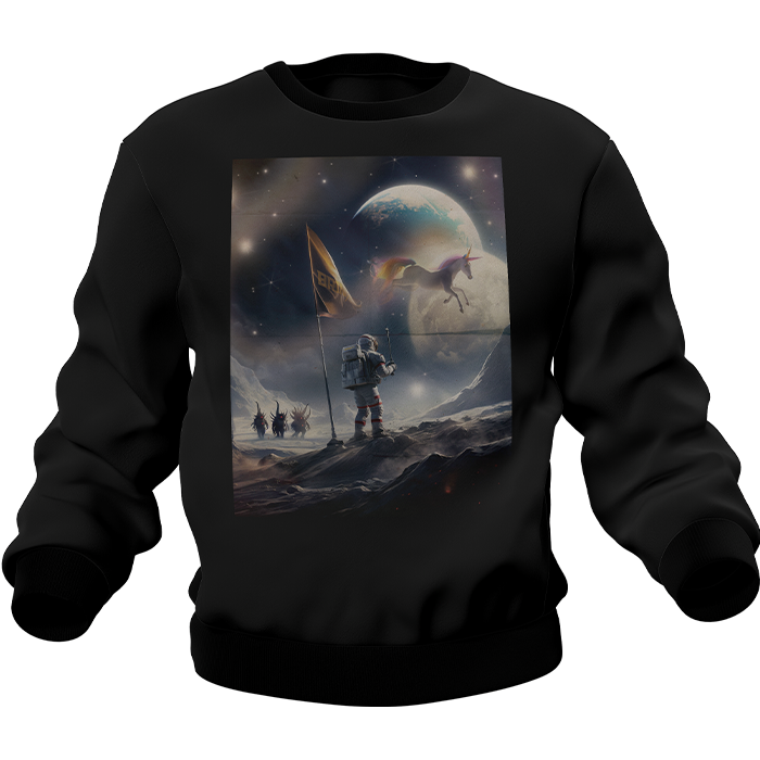 BTV in space Sweatshirt