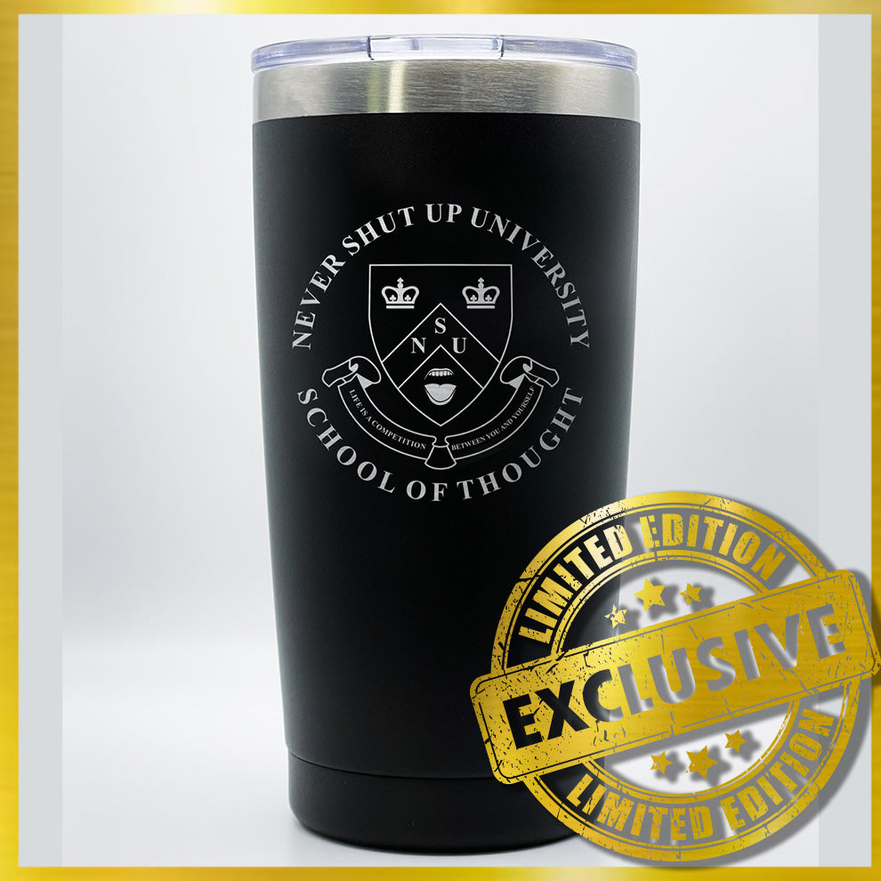 Marcellus Wiley's Never Shut Up Tumbler