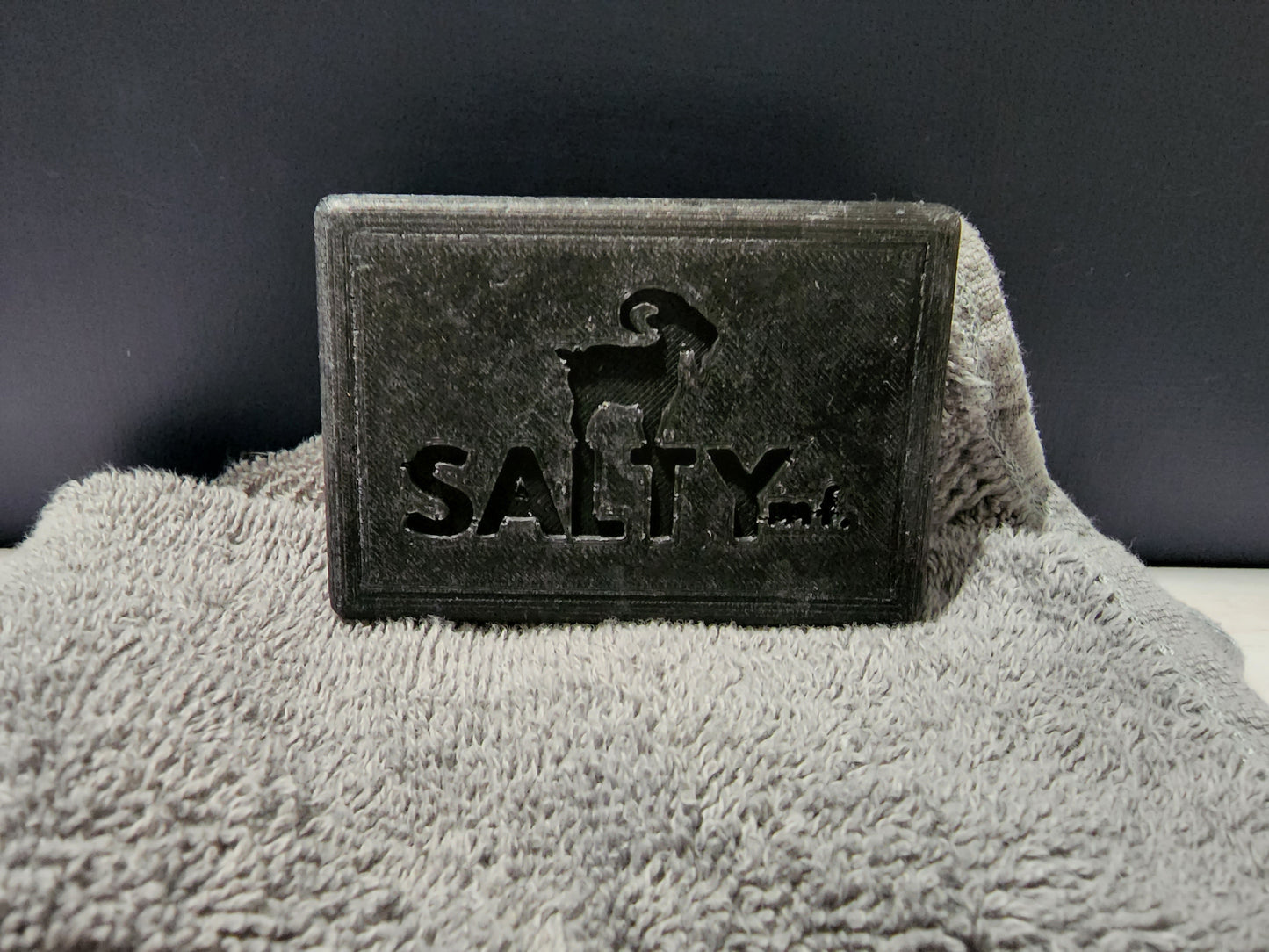 SaltyMF Soap 3.9oz Goats Milk or Charcoal