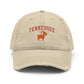 Saltymf Tennessee Goat Distressed Hat