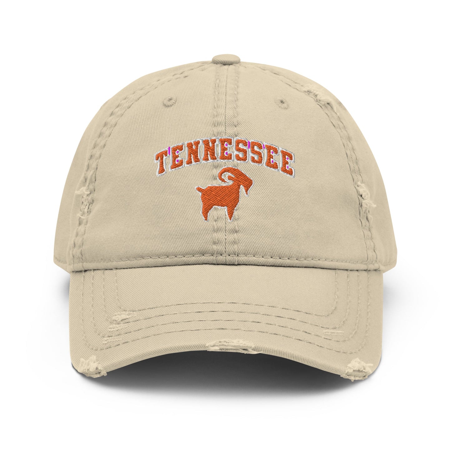 Saltymf Tennessee Goat Distressed Hat